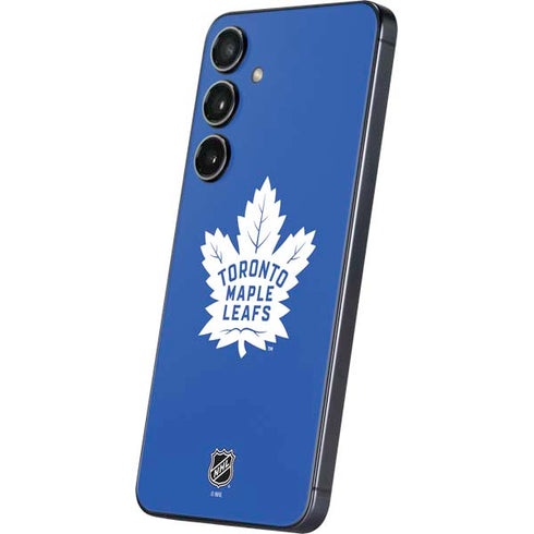 NHL Toronto Maple Leafs Color Pop Galaxy S25 Skin